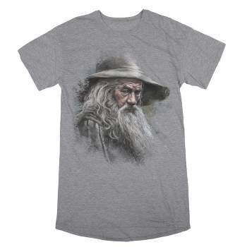 The Hobbit Gandalf Women's Athletic Heather Night Shirt