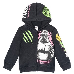 Godzilla Matching Family Fleece Zip Up Hoodie : Target