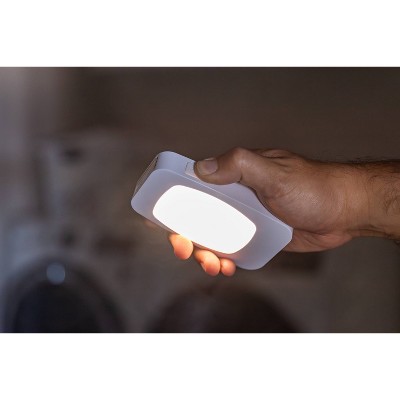 Compact White LED Power Failure Night Light with Rechargeable Battery