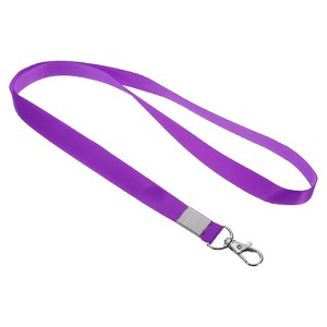 Unique Bargains Width Flat Neck Lanyards with Swivel Hook Clip for Name Tag Badges 5 Pcs - 1 of 4