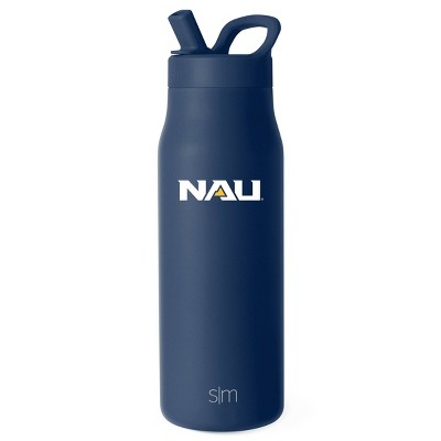 NCAA Northern Arizona Lumberjacks Simple Modern Mesa Stainless Water Bottle - 34oz