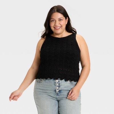 Women's Sweater Tank Top - Ava & Viv™