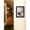 "Snowy Locomotive" by Lori Deiter, Ready to Hang Framed Print, Black Frame - 2 of 4