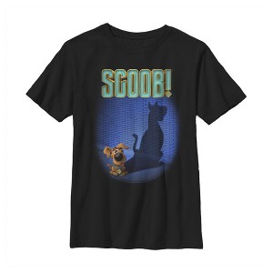 Boy's Scooby Doo Dog Shadow T-Shirt - 1 of 4