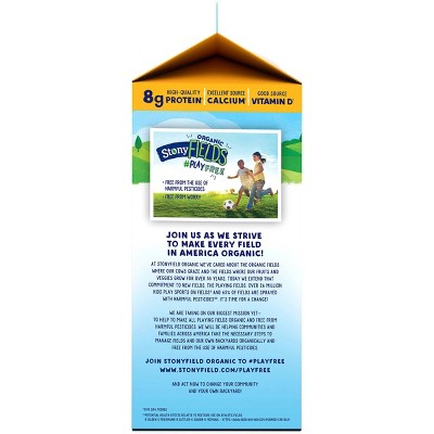 Stonyfield Organic 2% Milk - 0.5gal