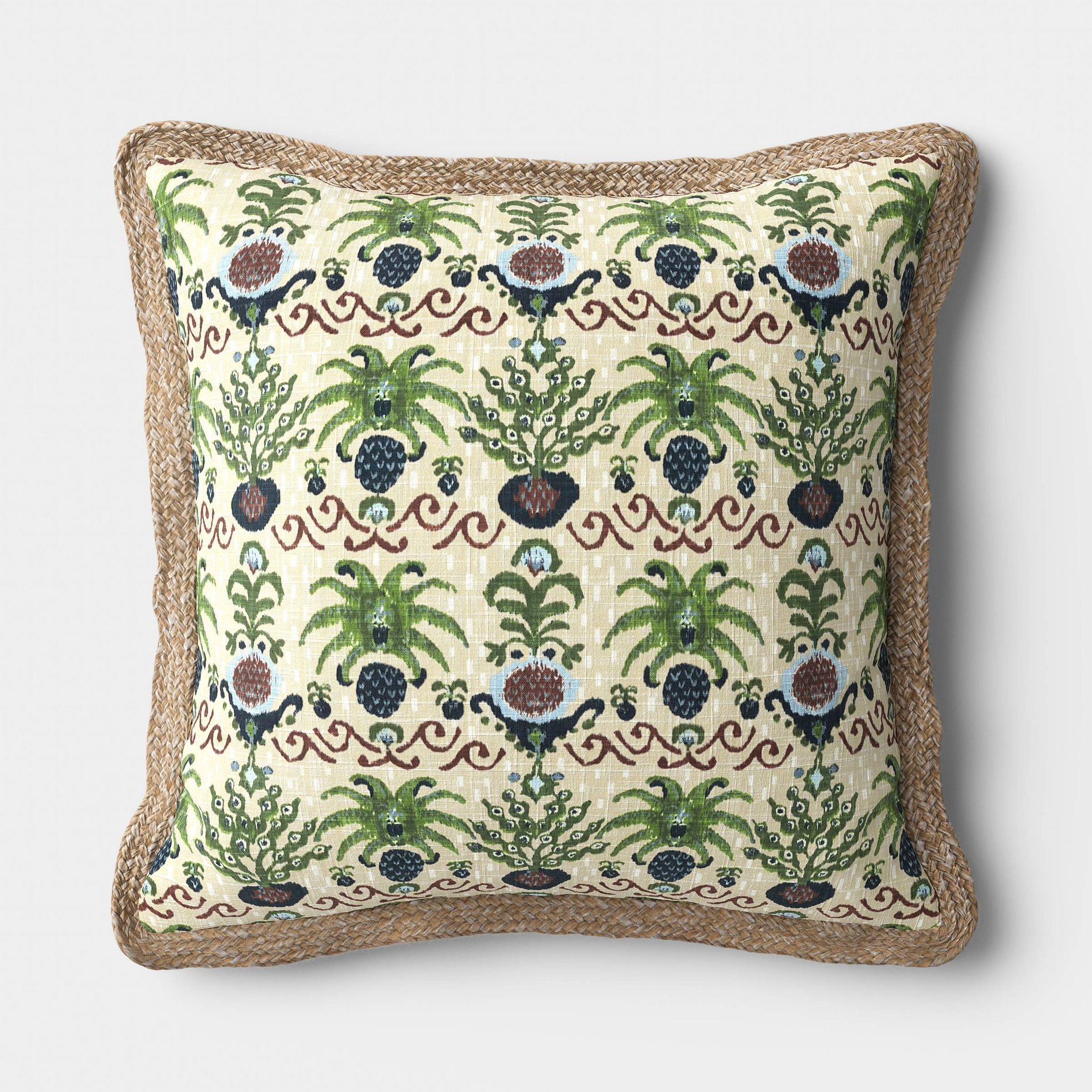 20" Square Tropical Ikat Outdoor Throw Pillow - Threshold™