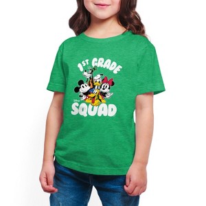 Boys' - Disney - 1st Grade Squad Short Sleeve Graphic T-Shirt - 1 of 4