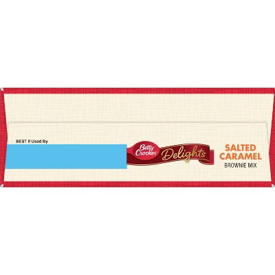 Betty Crocker Salted Caramel Brownie Mix - 18.4oz