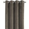 MAYEERTY Curtain Panel Brown Velvet Modern Contemporary for Living Roon Bedroom 54"x95" 2pcs - 3 of 4