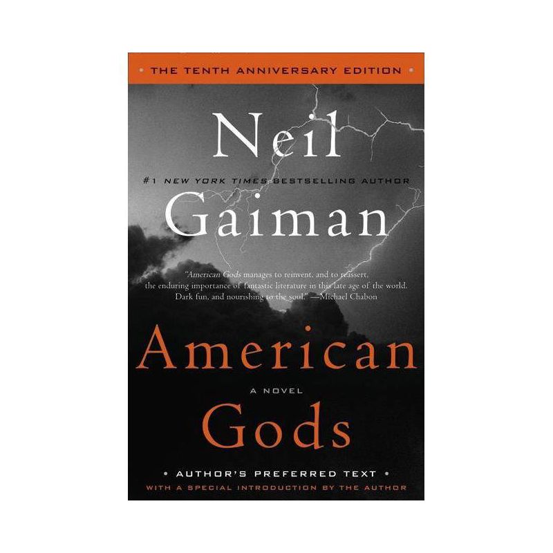 American Gods - 10th Edition by  Neil Gaiman (Hardcover), 1 of 2