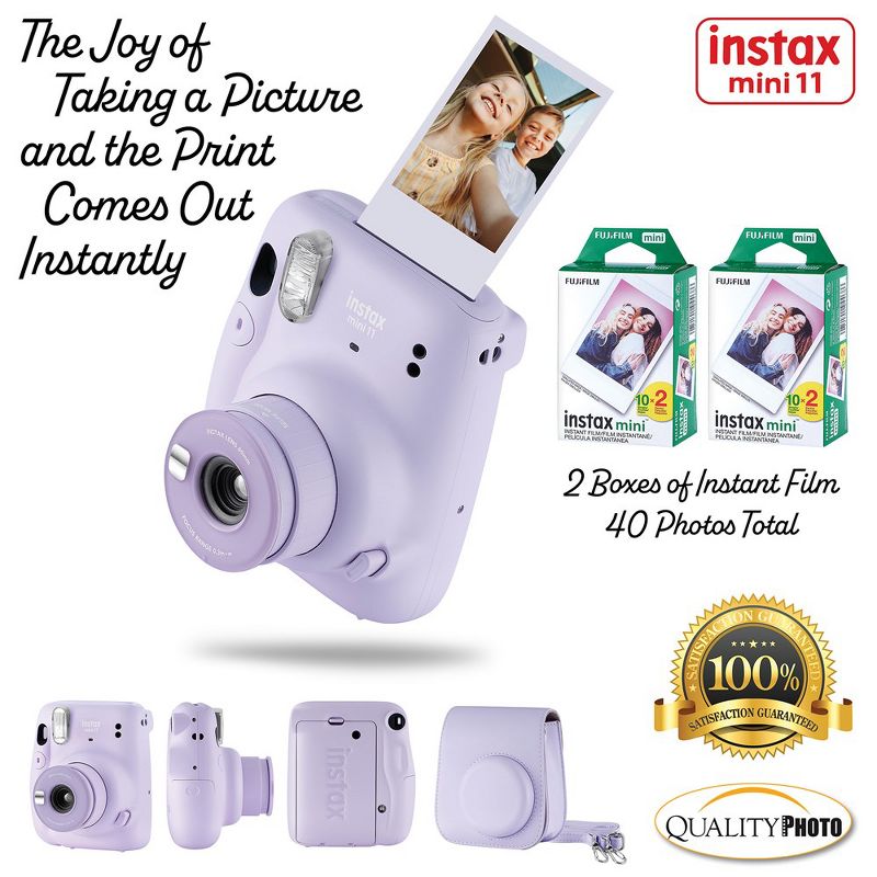 Fujifilm Instax Mini 11 Instant Camera with 40 Fujifilm Prints, 5 of 9