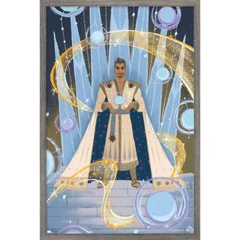 Trends International Disney Wish - Collage Poster 4 (King Magnifico) Framed Wall Poster Prints