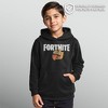 Boy's Fortnite Durr Burger Logo Pull Over Hoodie - 2 of 4