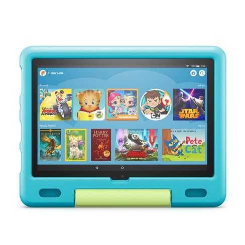 All-new  Fire 10 Kids tablet- 2023, ages 3-7 | Bright 10.1 HD screen  with ad-free content and parental controls included, 13-hr battery, 32 GB