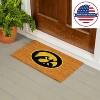 Coir Mat, 16"x28", University of Iowa - 2 of 4