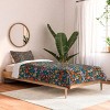 Deny Designs 2pc Twin/Twin XL Schatzi Brown Laural Ditsy Green Comforter and Sham Set - 2 of 4