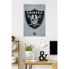 Trends International NFL Las Vegas Raiders - Logo 25 Unframed Wall Poster Prints - 2 of 4