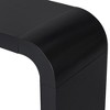 Vynxaria Sleek 2 Leg Entryway Table Modern Minimalist, Space Saving, Easy Assembly for Hallways - 4 of 4