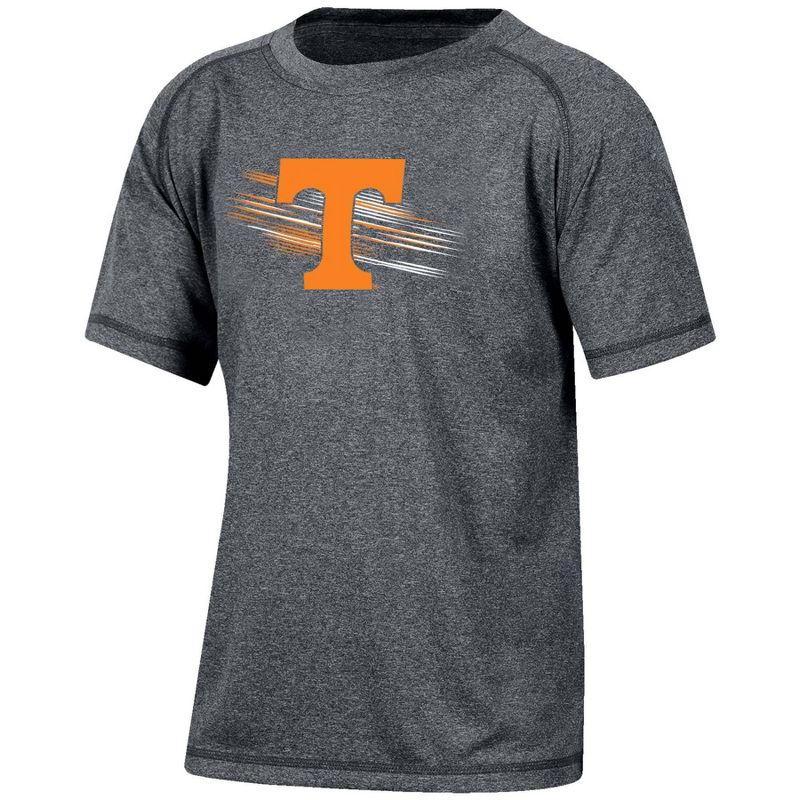NCAA Tennessee Volunteers Boys&#39; Gray Poly T-Shirt, 1 of 4