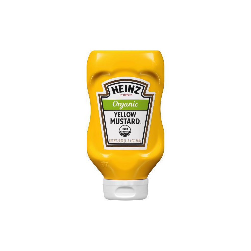 UPC 013000000031 product image for Heinz Organic Yellow Mustard - 20oz | upcitemdb.com