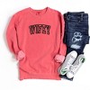 Simply Sage Market Women's  Garment Dyed Graphic Sweatshirt Embroidered Wifey Arched Varsity - 3 of 3