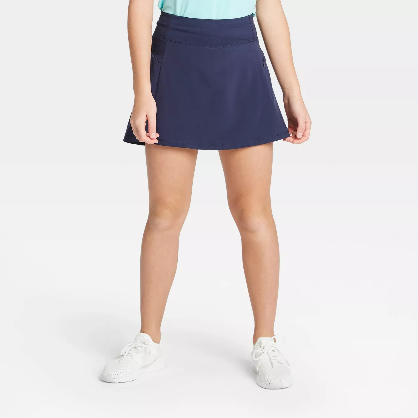 Girls' Stretch Woven Performance Skort - All in Motion™ - image 1 of 2