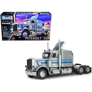 Level 5 Model Kit Peterbilt 359 Truck Tractor 1/25 Scale Model by Revell - 1 of 4