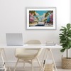 Stupell Industries Classic Car in Tropical Town Framed Print Under Glass Art, Gray, 23" x 17" - 3 of 4