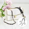 Unique Bargains Metal Corrosion-Resistant PU Leather Purse Flat Chain Strap - 4 of 4