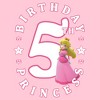 Girl's Nintendo Peach Birthday 5 T-Shirt - 2 of 4