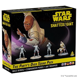 Star Wars Shatterpoint: This Party's Over: Mace Windu Squad Pack - 1 of 4