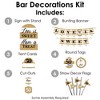 Big Dot of Happiness We Still Do - 50th Wedding Anniversary - DIY Anniversary Party Love is Sweet Signs - Snack Bar Decorations Kit - 50 Pieces - 3 of 4