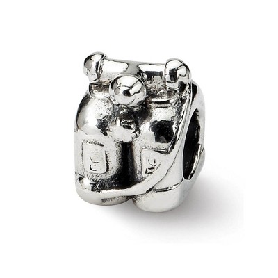 Black Bow Jewelry Sterling Silver Scuba Tanks Bead Charm