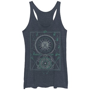 Women's Lost Gods Sun and Moon Racerback Tank Top - 1 of 3