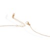 Anna-Kaci Gold Tone Pendant Necklace with Rectangular Crystal and Starburst Accent - image 4 of 4