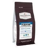 Fresh Roasted Coffee, Organic Peruvian Decaf, Ground Coffee