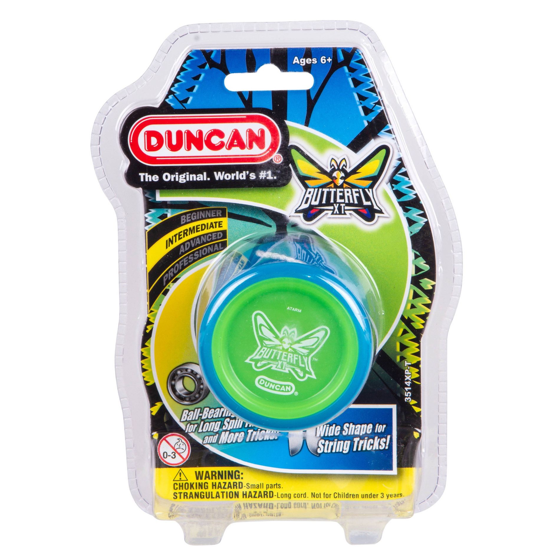 Duncan Butterfly XT YoYo: Plastic Toy, Problem Solving & Fine Motor Skills