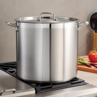 Tramontina 24-Quart Stainless Steel Covered Stock Pot
