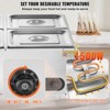 VEVOR 4-Pan Commercial Food Warmer, 4 x 8QT Electric Steam Table, 1500W Professional Countertop Stainless Steel Buffet Bain Marie - 4 of 4