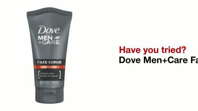 Dove Men+Care Deep Clean + Facial Cleanser Exfoliating Face Wash - 5oz, 2 of 5, play video
