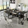 Aheaplus 53'' Computer Desk with Charging Station and Thickened Desktop - 3 of 4