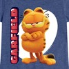 Girls' - Garfield - Garfield Movie Vertical Fitted Short Sleeve Graphic T-Shirt - 2 of 4