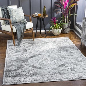 Hauteloom Rectangle Area Rug   Charcoal - 1 of 4