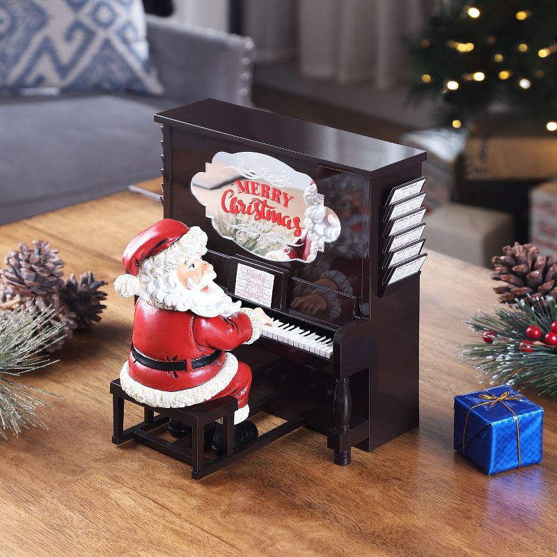 Mr. Christmas Sing-A-Long Santa Musical Interactive Santa Claus Christmas Decoration, 4 of 9