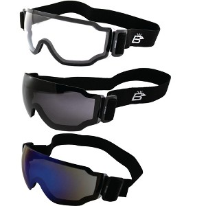 3 Pairs of Birdz Eyewear Arch Safety Goggles - 1 of 4