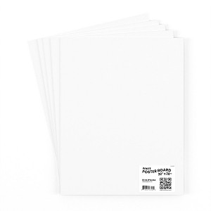 23300: White Poster Boards 22x28 (100 Packs) - 1 of 4