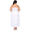 L I V D Women's Eleni Strapless Pleated Tiered Dress - 3 of 3