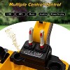 Jojoka 12V Ride On Excavator for Kids with Remote Control, Realistic Electric Digging Arm, 4WD, Music,Lights, Electric Car Toy for Boys Girls - 4 of 4