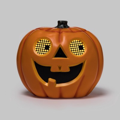 9'' Animated Moving Eyes Jack-O'-Lantern Halloween Decorative Holiday Scene Prop - Hyde & EEK! Boutique™