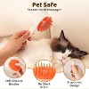 BABYYER Steam Cat Brush, 6-in-1 Dog Brush Spritz Defur Comb, Steamy Skin Friendly Deshedding Grooming Tool, Suitable for Shedding & Haired Pets - 4 of 4